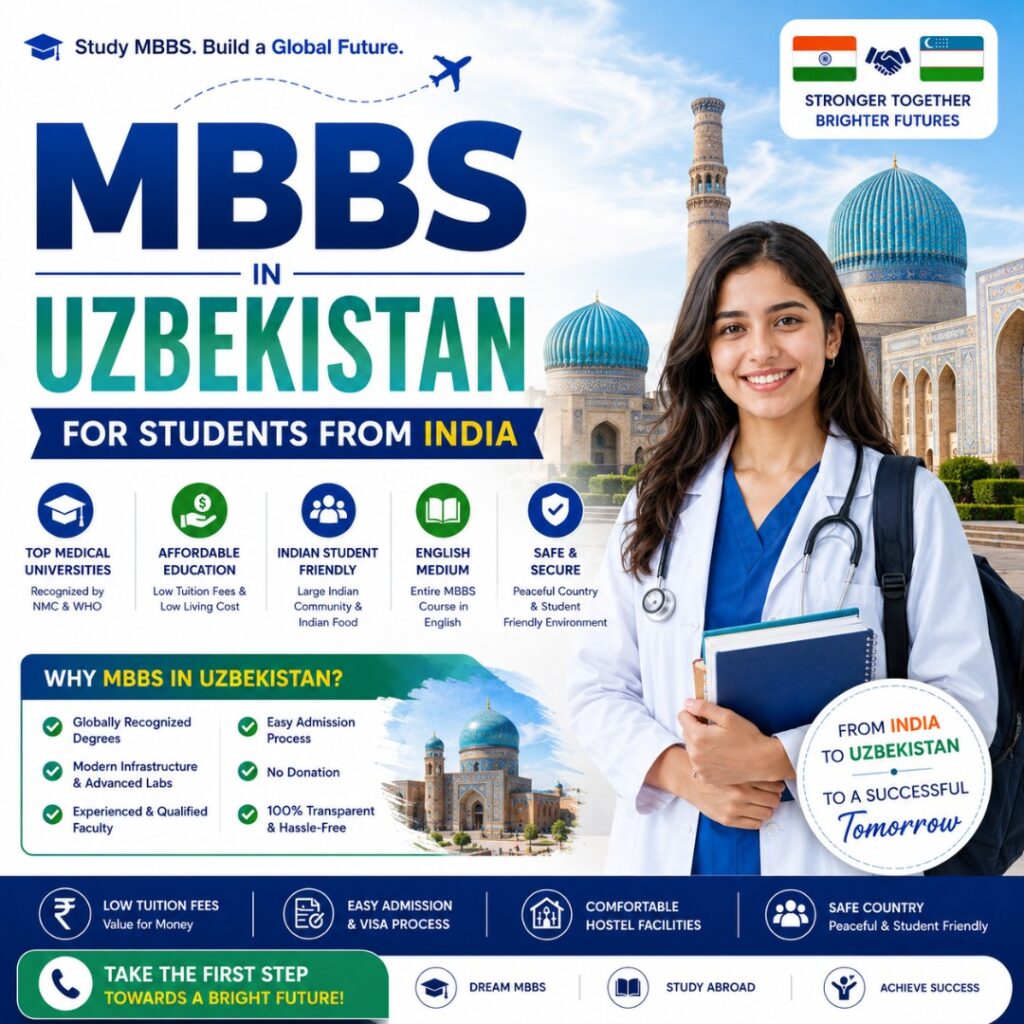 Study MBBS in Uzbekistan for Indian Students